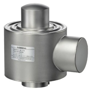 Siemens SIWAREX WL Series Load Cell Compression Force Measuring, IP68, Stainless Steel Housing 7MH5108-5KD00