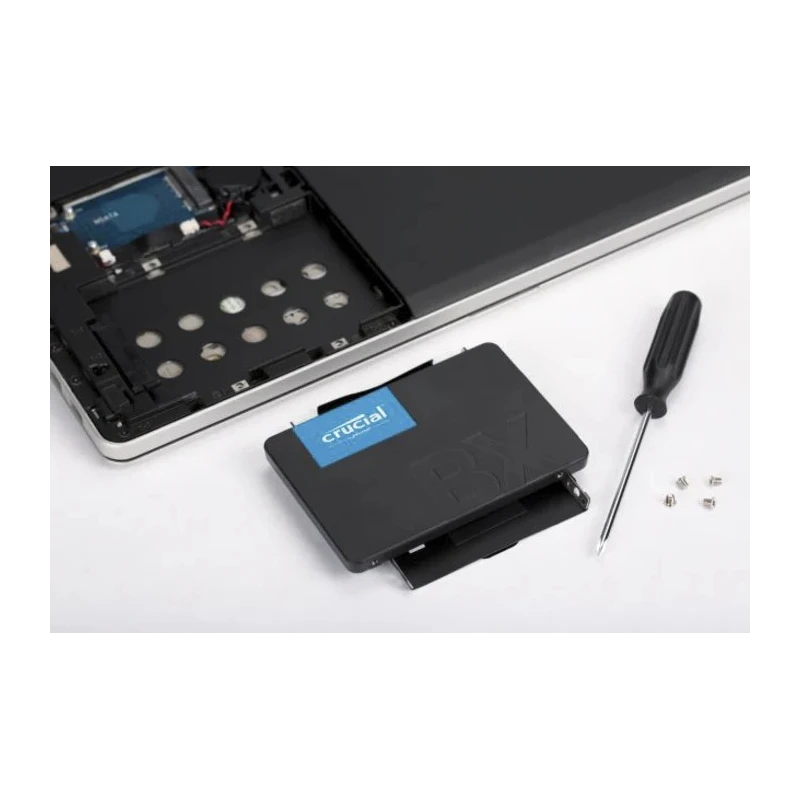 Crucial 2.5 in 240 GB Internal SATA SSD with AES-256 Encryption BX500