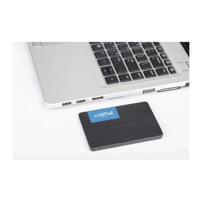 Crucial 2.5 in 240 GB Internal SATA SSD with AES-256 Encryption BX500