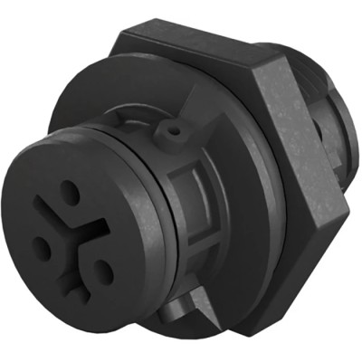 Wieland RST 08i2/3 Series Panel Mount Circular Connector Male Screw 2-Pole 8A IP68 IP66 IP69 41.021.4043.1