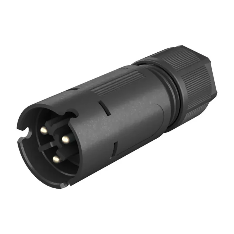 Wieland RST 08i2/3 Series Cable Circular Connector Male Screw 2-Pole 8A IP69 IP68 IP66 41.022.3043.1