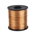 RS PRO 0.62 mm OD Copper Wire 0.56 mm Enamelled Single Strand 200 m Reel 357-750