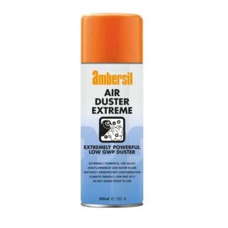 Ambersil High Power Air Duster Aerosol 340 ml Non-Flammable Low GWP 6 33279