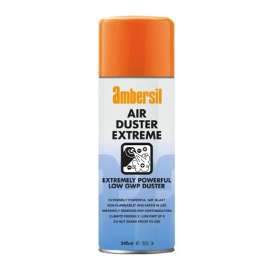 Ambersil High Power Air Duster Aerosol 340 ml Non-Flammable Low GWP 6 33279