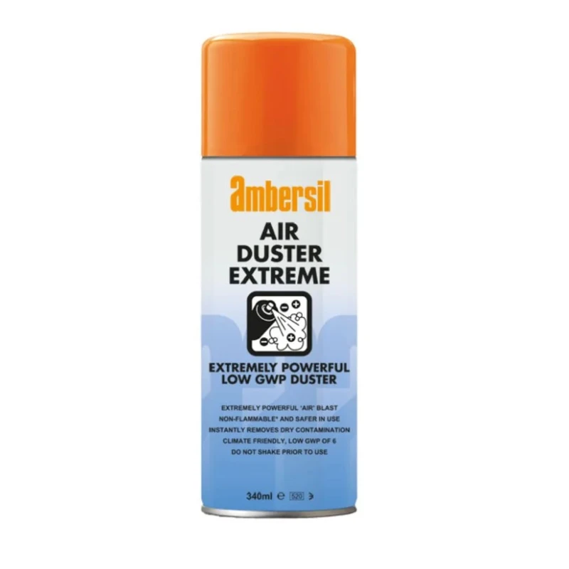 Ambersil High Power Air Duster Aerosol 340 ml Non-Flammable Low GWP 6 33279