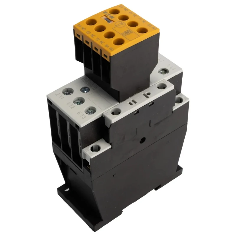 Eaton Safety Contactor 3-Pole 25 A 11 kW 230V, 240V AC Coil 191744 DILMS25-23(230V50HZ,240V60HZ)