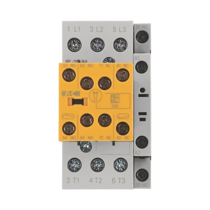 Eaton DILMS Series Contactor 3-Pole 32A 15kW 400V AC Coil Voltage 24-27V DC Model 191726 DILMS32-R23(RDC24)