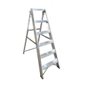 RS PRO Aluminium 6 Steps Step Ladder 1.26 m Open Length 187-4991