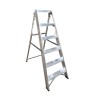 RS PRO Aluminium 6 Steps Step Ladder 1.26 m Open Length 187-4991