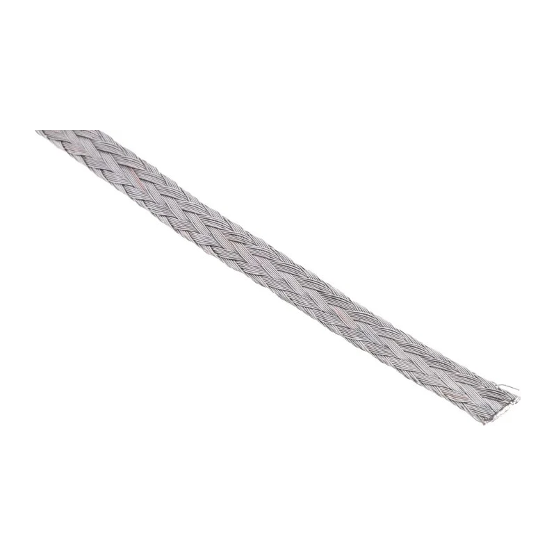 RS PRO Braided Wire, 1.7 mm² CSA 4 x 0.8 mm Tin Copper Wire 25 m Length BS4109 358-012