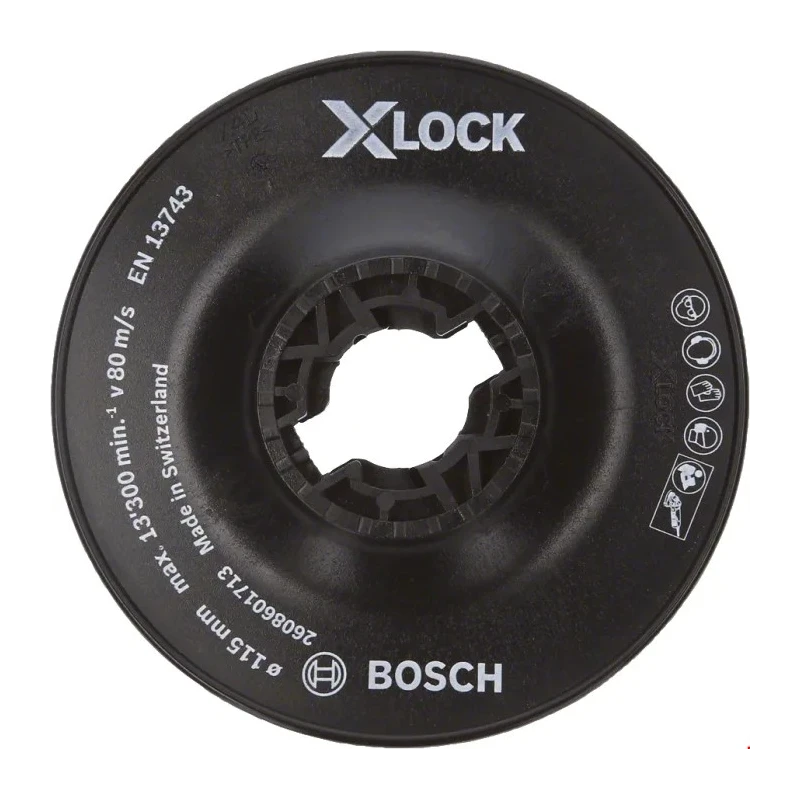 Bosch Backing Pad X-Lock Backing Pad for Use with Coated Abrasives on Angle Grinders 2608601713