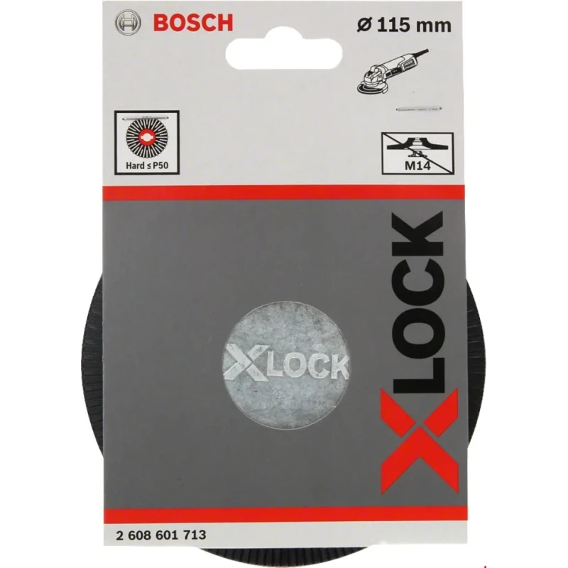 Bosch Backing Pad X-Lock Backing Pad for Use with Coated Abrasives on Angle Grinders 2608601713