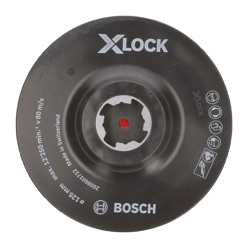 Bosch Backing Pad for Use with Backings to Fix Coated Abrasives on Angle Grinders 2608601722