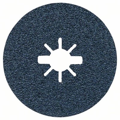 Bosch X Lock Abrasive Disc 115 mm Diameter P36 Grit Black 50 Pieces 2608619154
