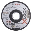 Bosch X Lock Silicon Carbide Cutting Disc 115 mm Diameter x 1 mm Thickness Very Fine Grade 25 Grit Stainless Steel 2608619261