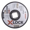 Bosch X Lock Silicon Carbide Abrasive Cutting Disc, 125 mm Diameter x 1 mm Thickness, Very Fine Grade, 25 Grit 2608619262