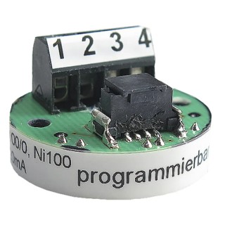 Electrotherm Temperature Transmitter 4 to 20 mA Output, Diameter 25 mm, Depth 17 mm, Max Supply Voltage 35V dc LKM 145