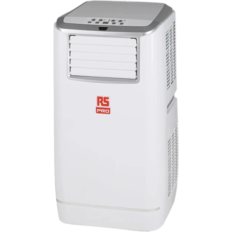RS PRO 13000 Btu/h Portable Air Conditioning Unit 220-240V AC 1380W R290 Refrigerant 430m³/h Air Flow 3 Fan Speeds 187-5320