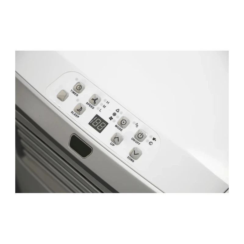 RS PRO 13000 Btu/h Portable Air Conditioning Unit 220-240V AC 1380W R290 Refrigerant 430m³/h Air Flow 3 Fan Speeds 187-5320