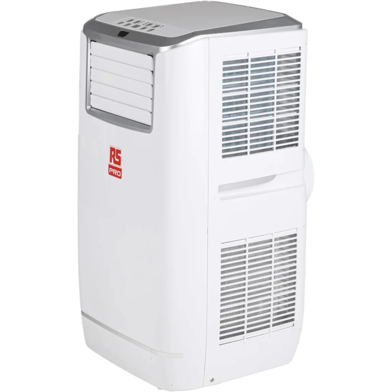 RS PRO 13000 Btu/h Portable Air Conditioning Unit 220-240V AC 1380W R290 Refrigerant 430m³/h Air Flow 3 Fan Speeds 187-5320