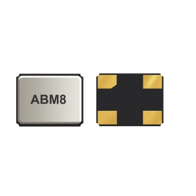 Abracon 16 MHz Crystal Unit Surface Mount 4-Pin 0.8 mm Height 3.2 mm Length 2.5 mm Width 9pF Load ABM8-16.000MHz-9-B1U-T