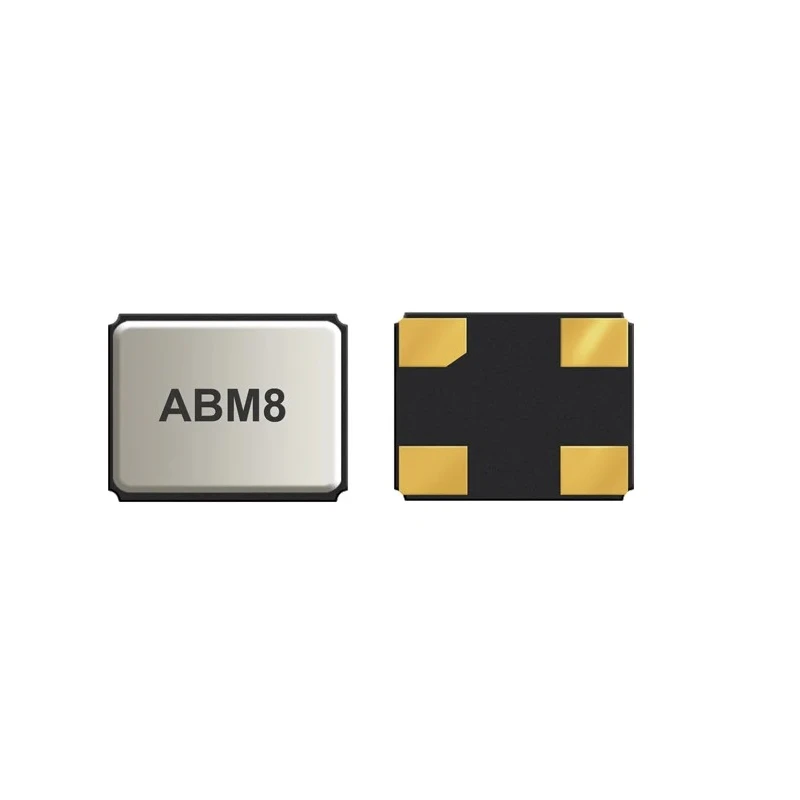 Abracon 16 MHz Crystal Unit Surface Mount 4-Pin 0.8 mm Height 3.2 mm Length 2.5 mm Width 12 pF Load ABM8-16.000MHZ-12-K1-T