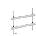 Spelsberg Stainless Steel Mounting Frame 28 mm H, 450 mm W, 366 mm L For Use With GEOS-L 4050 Empty Enclosure 72006501
