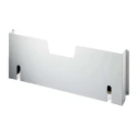Rittal RAL 7035 Shelf 900mm x 90mm Sheet Steel Wiring Plan Pocket 4123000