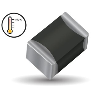 KYOCERA AVX VGAH Series Metal Multi-Layer Surface Mount Varistor 10A Clamping Voltage 65V 3.2mm x 1.7mm x VGAH120631M650DP