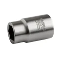 Bahco 10 mm 6 Point Square Drive Socket 1/2 in Drive, 40 mm Overall Length SS220-10