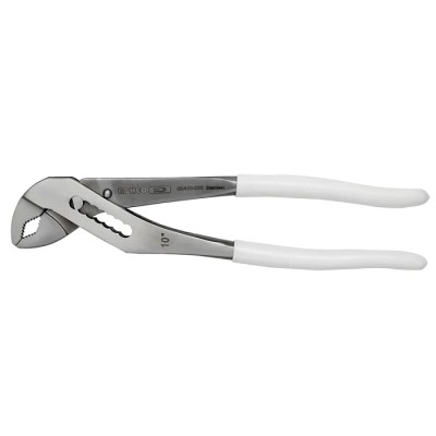 Bahco Water Pump Plier Box Joint with 250mm Overall Length, PVC Handle, 7 Positions, 420 Stainless Steel Body SS410