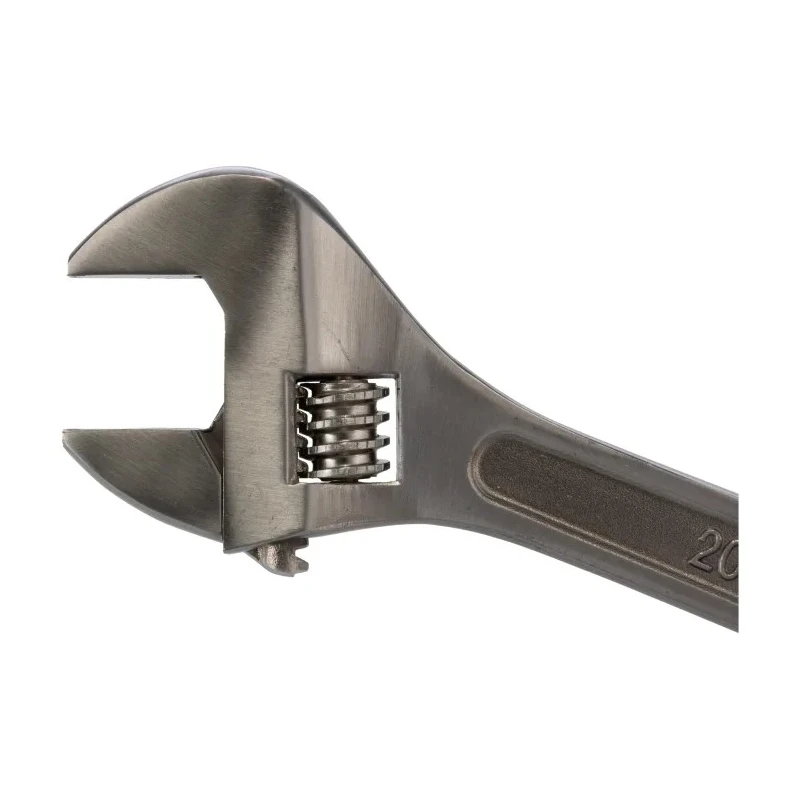 Bahco Adjustable Spanner, 24 mm Jaw Capacity, 200 mm Overall Length, Chrome Finish, Steel Handle SS001-200