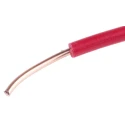 RS PRO Red Hook Up Wire, 15 AWG, 1/1.38 mm Core Strands, 100 m Length, Polyvinyl Chloride Jacket, RIGID BU, 600 V 358-999