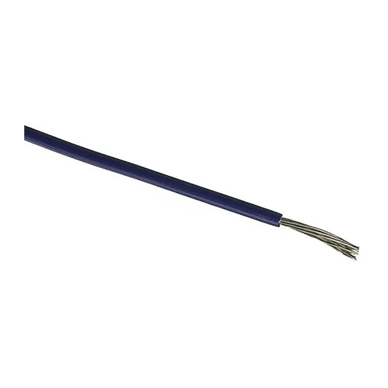 RS PRO Blue Hook Up Wire 11 AWG 7/0.85 mm Core Strands 100 m Polyvinyl Chloride 359-138