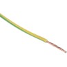 RS PRO Yellow Green Hook Up Wire 13 AWG 7x0.67 mm Stranded Annealed Copper PVC Insulated 100 m 600 V BR Series 359-122
