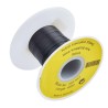 RS PRO Black Hook Up Wire, 30 AWG, 1 x 0.25 mm Core Strands, 100 m Length, Ethylene Tetrafluoroethylene Jacket 359-857