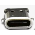 Amphenol Industrial Straight Through Hole Female USB Type C Connector IP67 USB 3.1 30V 5A UC-00PFFH-QF7001