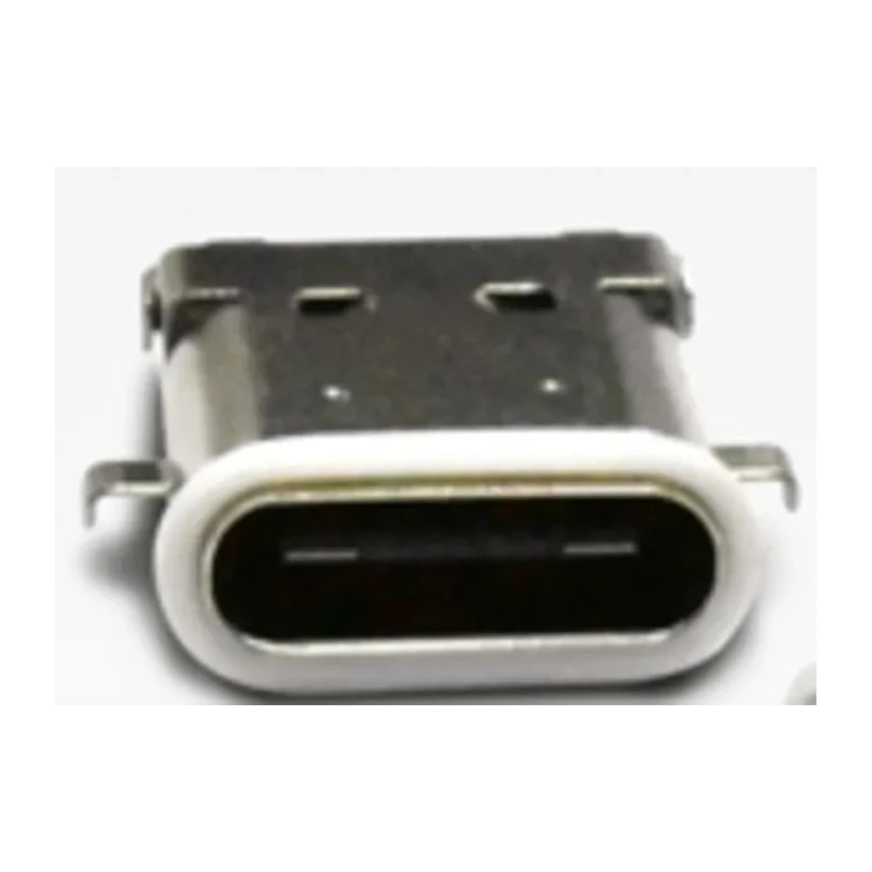 Amphenol Industrial Straight Through Hole Female USB Type C Connector IP67 USB 3.1 30V 5A UC-00PFFH-QF7001