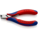 Knipex End Cutter End Nipper 115 mm Overall Length Bi-Material Handle Ball Bearing Chrome Steel Jaw DIN ISO 9654 64 12 115