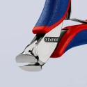 Knipex End Cutter End Nipper 115 mm Overall Length Bi-Material Handle Ball Bearing Chrome Steel Jaw DIN ISO 9654 64 12 115