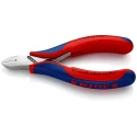 Knipex Side Cutter With Bevel 115mm Ball Bearing Chrome Steel Jaw Bi-Metal Handle 1.6mm Cutting Capacity 77 12 115