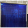 Blue PVC Strip Curtain 200mm x 50m (W x L)