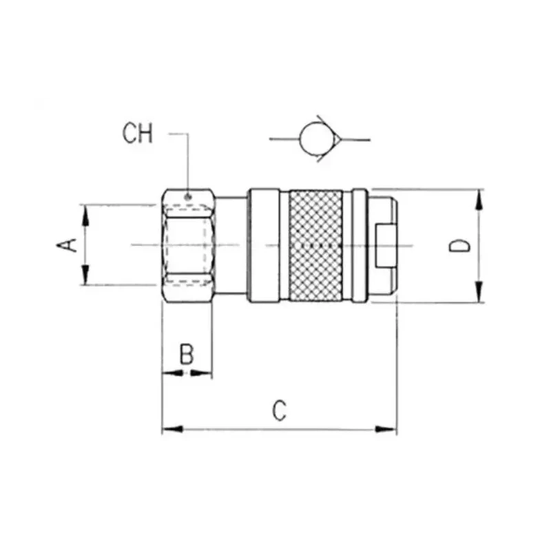 RS PRO Brass Quick Air Coupling 3/8 in Female BSP Thread Size 12mm Hose Barb, Nickel Plated, 25 Bar Maximum Pressure 187-8785