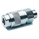 RS PRO Brass Quick Air Coupling 3/8 in Female BSP Nickel Plated for Pneumatic Applications 187-8783