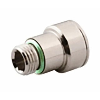 RS PRO Brass Quick Air Coupling 3/8 in Female BSP Nickel Plated, Operating Pressure 15 bar, Temperature Range -15°C 187-8858
