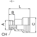 RS PRO Brass Quick Air Coupling 3/8 in Female BSP Nickel Plated, Operating Pressure 15 bar, Temperature Range -15°C 187-8858