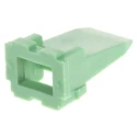 Deutsch Polybutylene Terephthalate Male 4 Way Wedge Lock Green for DT Series 4 Way Receptacle W4P
