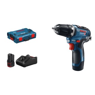 Bosch Cordless Drill Driver Brushless Motor 12 V 3Ah Battery Torque 35Nm Speeds 0, 460, 1750 rpm Type C EU Plug 06019H8002