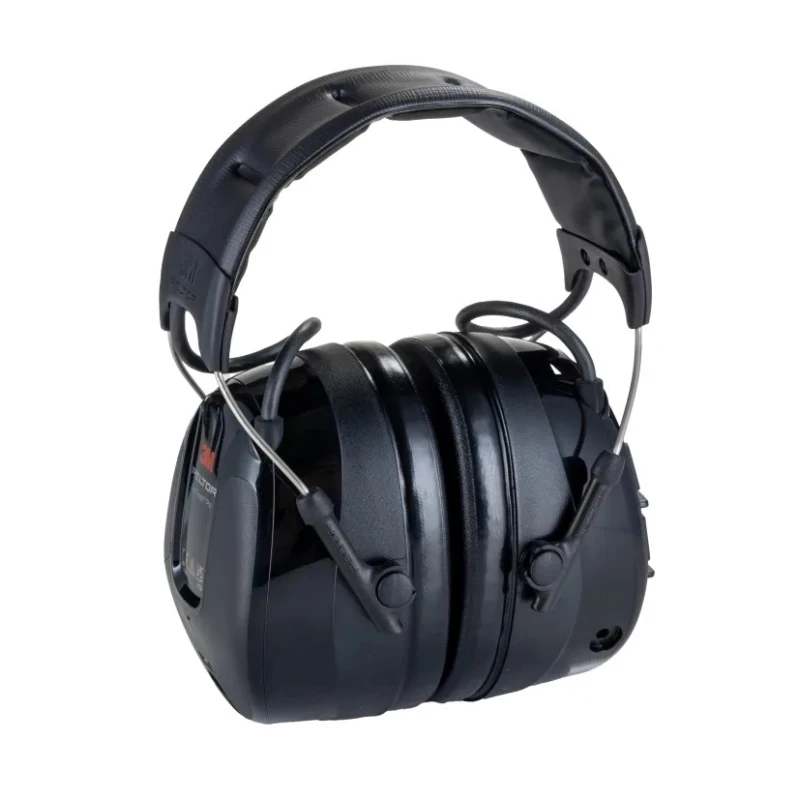 3M Listen Only Electronic Ear Defenders with Headband, 32 dB SNR, Black HRXS221A