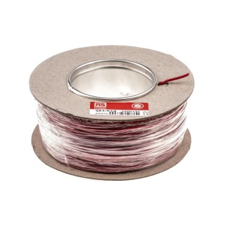 RS PRO 2491X Series Red Hook Up Wire, 20 AWG, 16 x 0.2 mm Core Strands, 100 m Length, Polyvinyl Chloride Jacket, 500 361-614